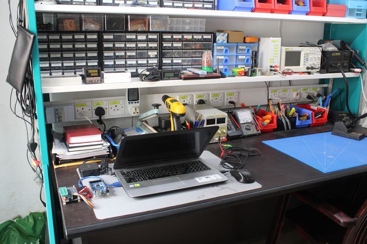 The Britebyte computer repair workbench